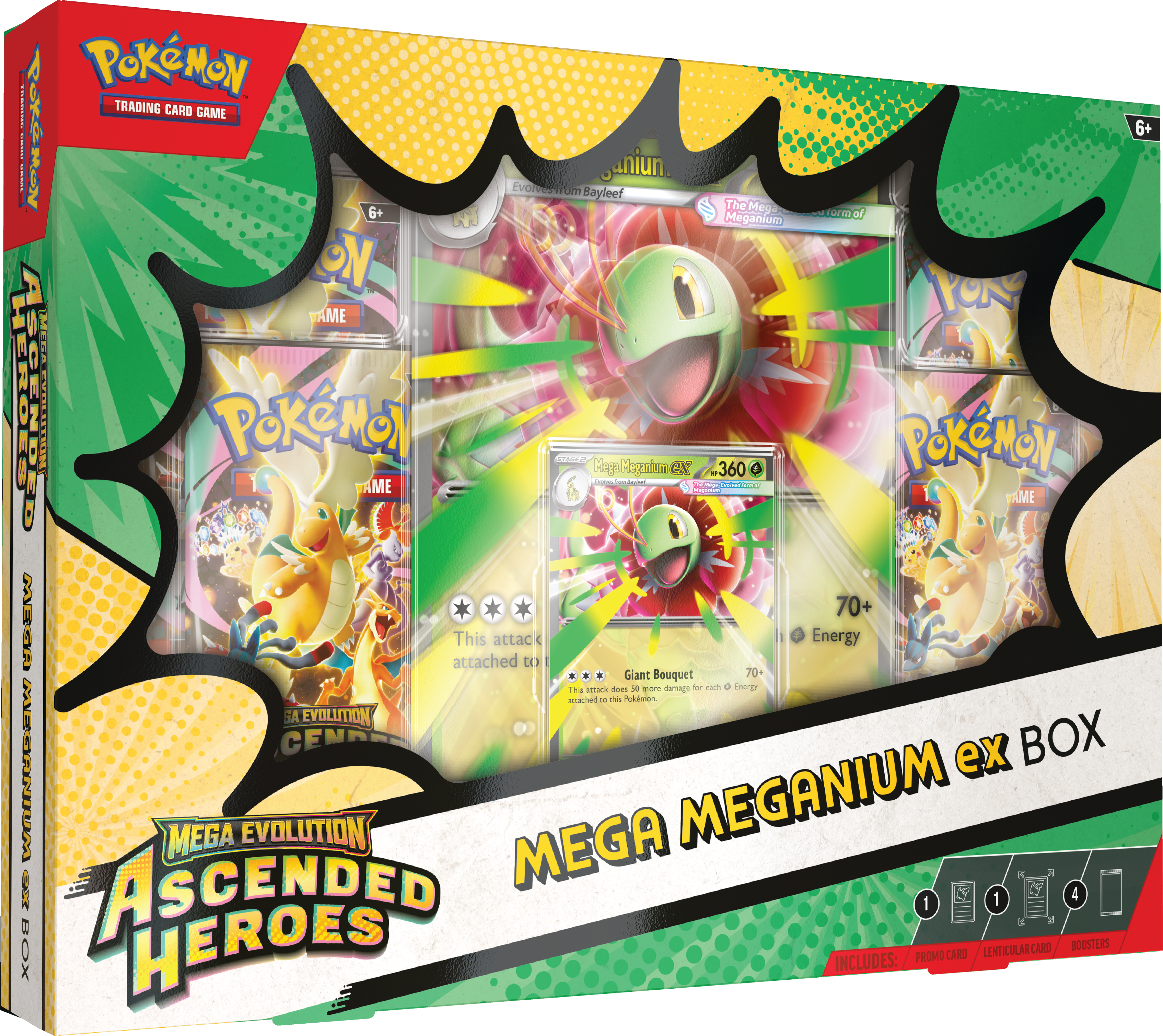Pokemon TCG: Ascended Heroes Mega Meganium ex Box
