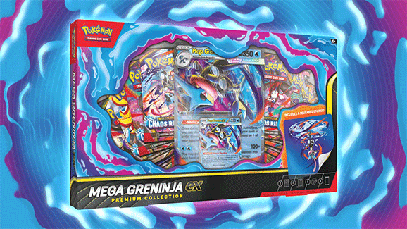 Pokemon TCG: Mega Greninja ex Premium Collection